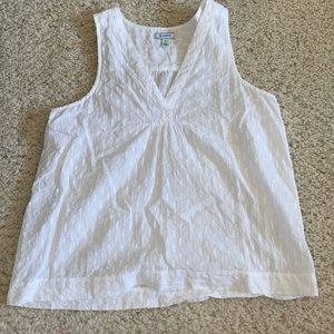 Sleeveless blouse